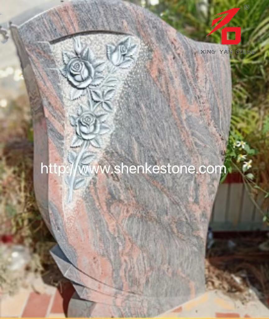 Βραζιλία Red Dragon Granite Χαλάδες τριαντάφυλλα προς πώληση