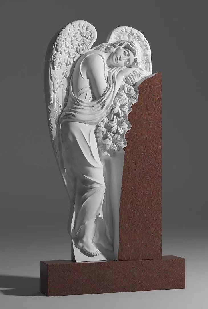 Κινέζικη Xingyan ρωσική στυλ ύπνου Angel Art Tombstone