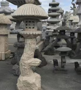 Hot Sale Granite Stone Lanterns για διακόσμηση κήπου