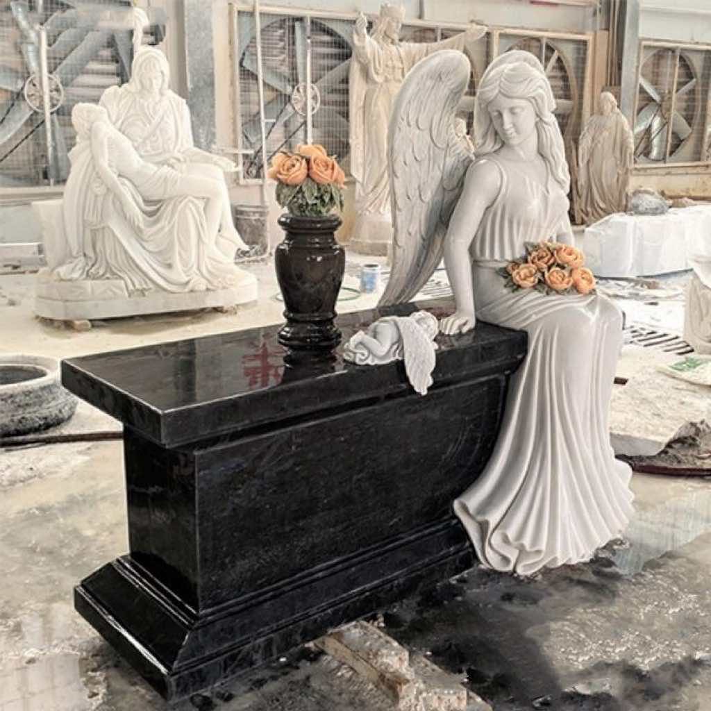 Μαρμάρινη επιτύμβια στήλη Φύλακας Αγγέλου Xingyan